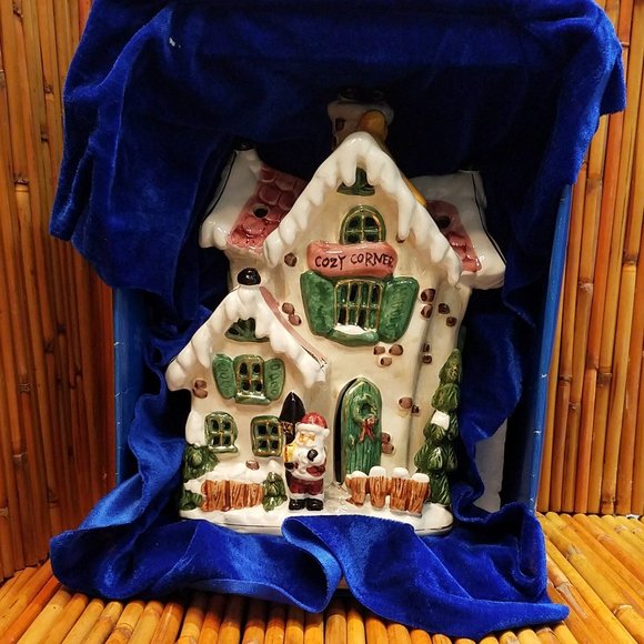 Kmart Other - Santa's Cozy Corner Tealight Cottage